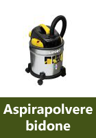 Aspirapolvere bidone